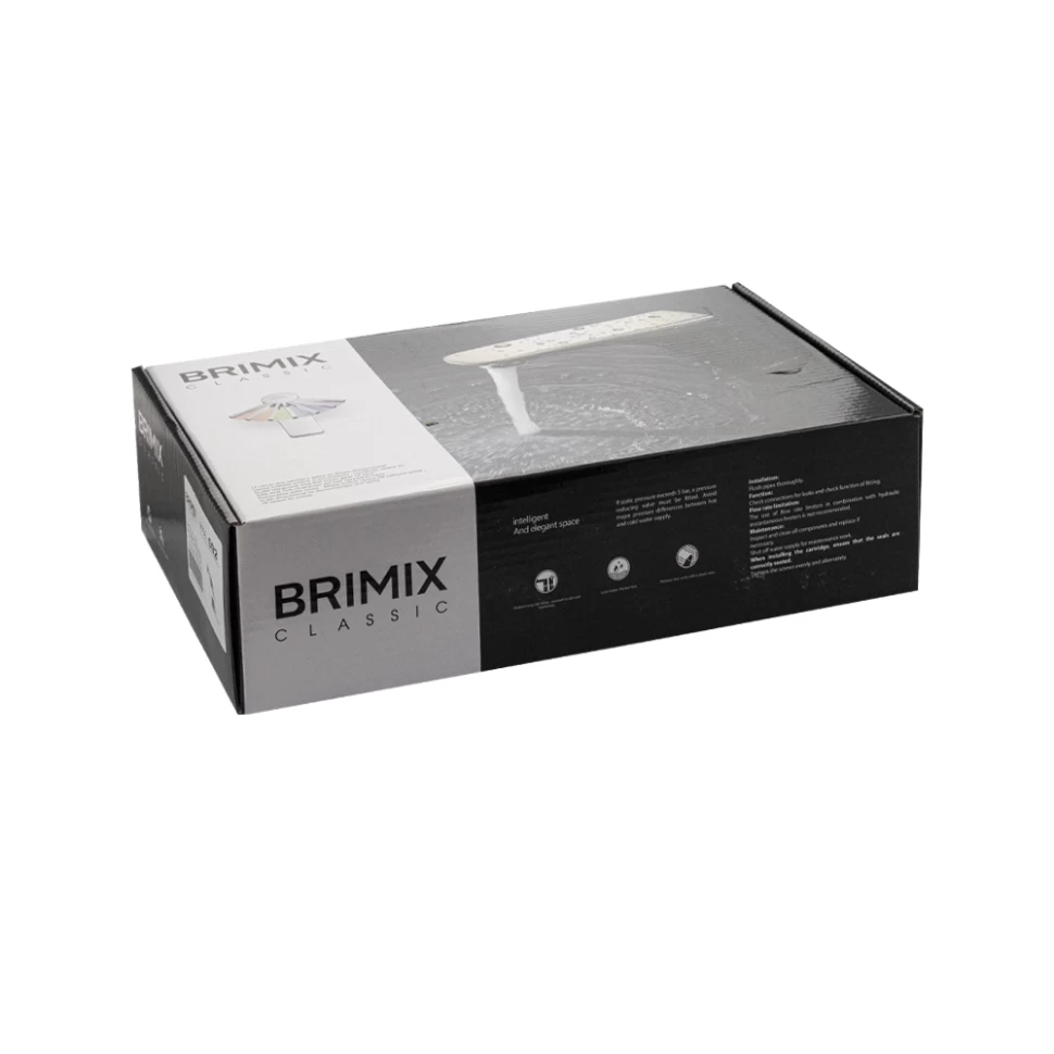 Смеситель для раковины сенсорный, с регулировкой температуры воды, Brimix 092
