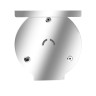 Диспенсер туалетной бумаги с полочкой, нержавеющая сталь, Brimix 903