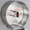 Диспенсер туалетной бумаги, нержавеющая сталь, Brimix 920-eco